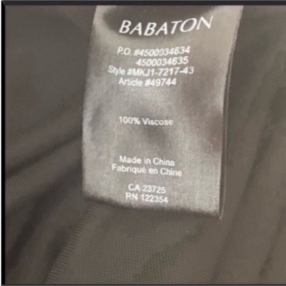 NWOT ARITZIA BABATON Cabon Skirt - Black - Picture 6 of 6